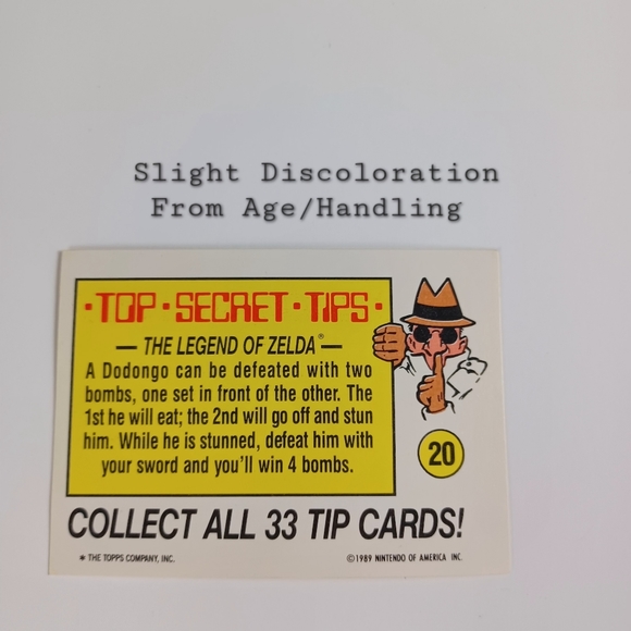 1989 Topps Nintendo Stickers Punch-Out #20 -Flamenco VGO *LIGHT WEAR* - Picture 2 of 9